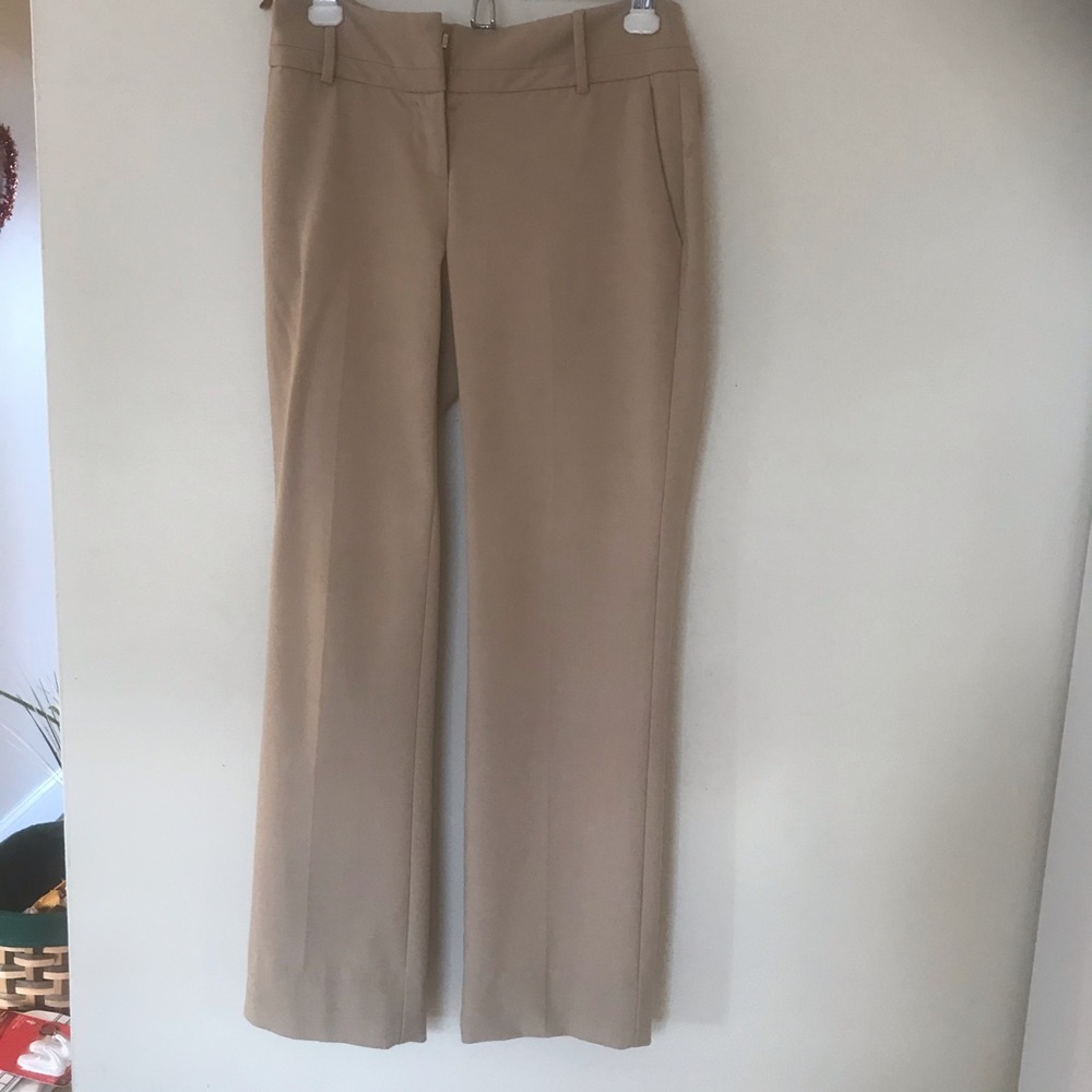 INC tan pants size 4